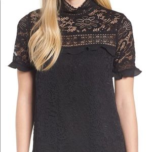Black Lace Top